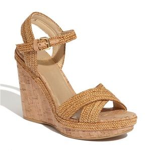 Stuart Weitzman-Wooden Wedges